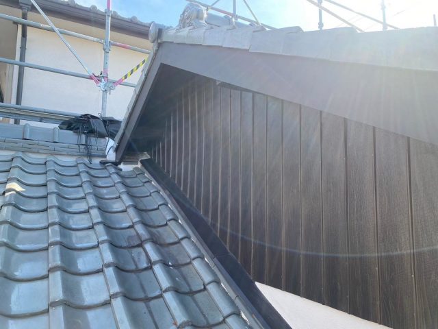 姫路市で張り替え後のきれいになった外壁